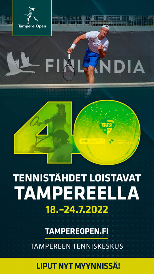 Tampere Open – Tennistähdet loistavat Tampereella.