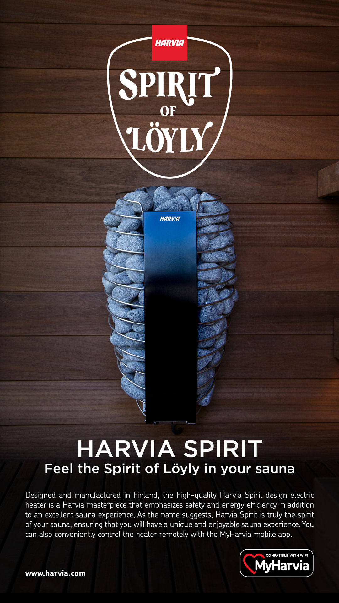 Harvia – Spirit of Löyly.