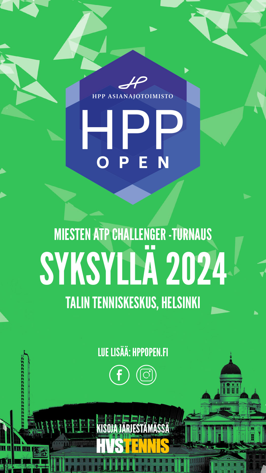 HPP Open ATP Challenger tulossa syksyllä 2024.